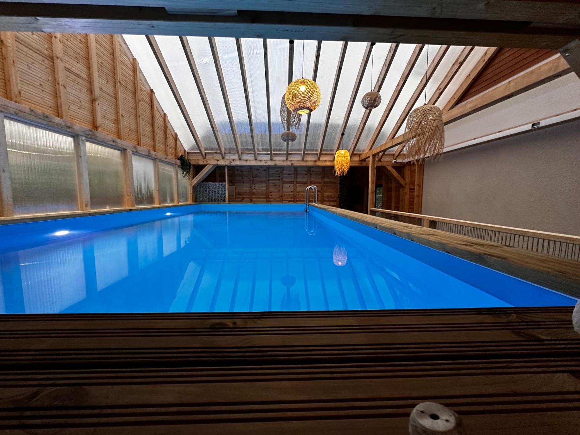 Domki Zlote Piaski Kryty Basen Sauna Jacuzzi Jastrzebia Gora Exterior photo