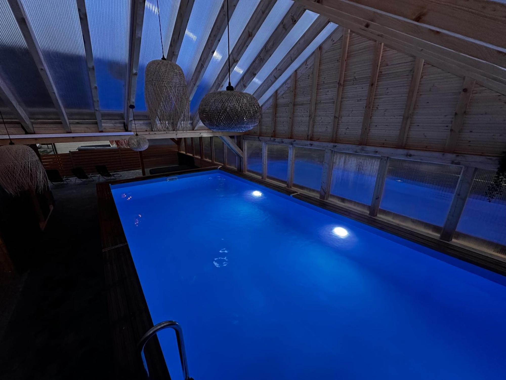 Domki Zlote Piaski Kryty Basen Sauna Jacuzzi Jastrzebia Gora Exterior photo